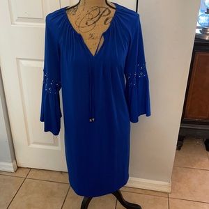 Royal blue dress